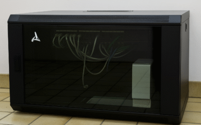Septembre 2025-installation d&rsquo;un serveur dans une baie informatique