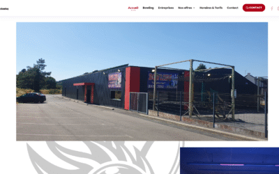 Aout 2025-mise en ligne site Internet du bowling de redon