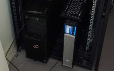 Août 2025-installation d&rsquo;un nouveau serveur dans une mairie