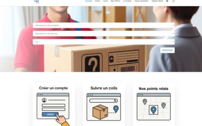 Juin 2025 – mise en ligne d&rsquo;un site internet de transport de colis